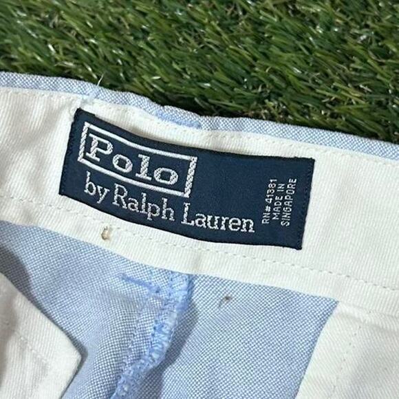 Vintage Faded Light Blue Polo Ralph Lauren Pants - Picture 4 of 4